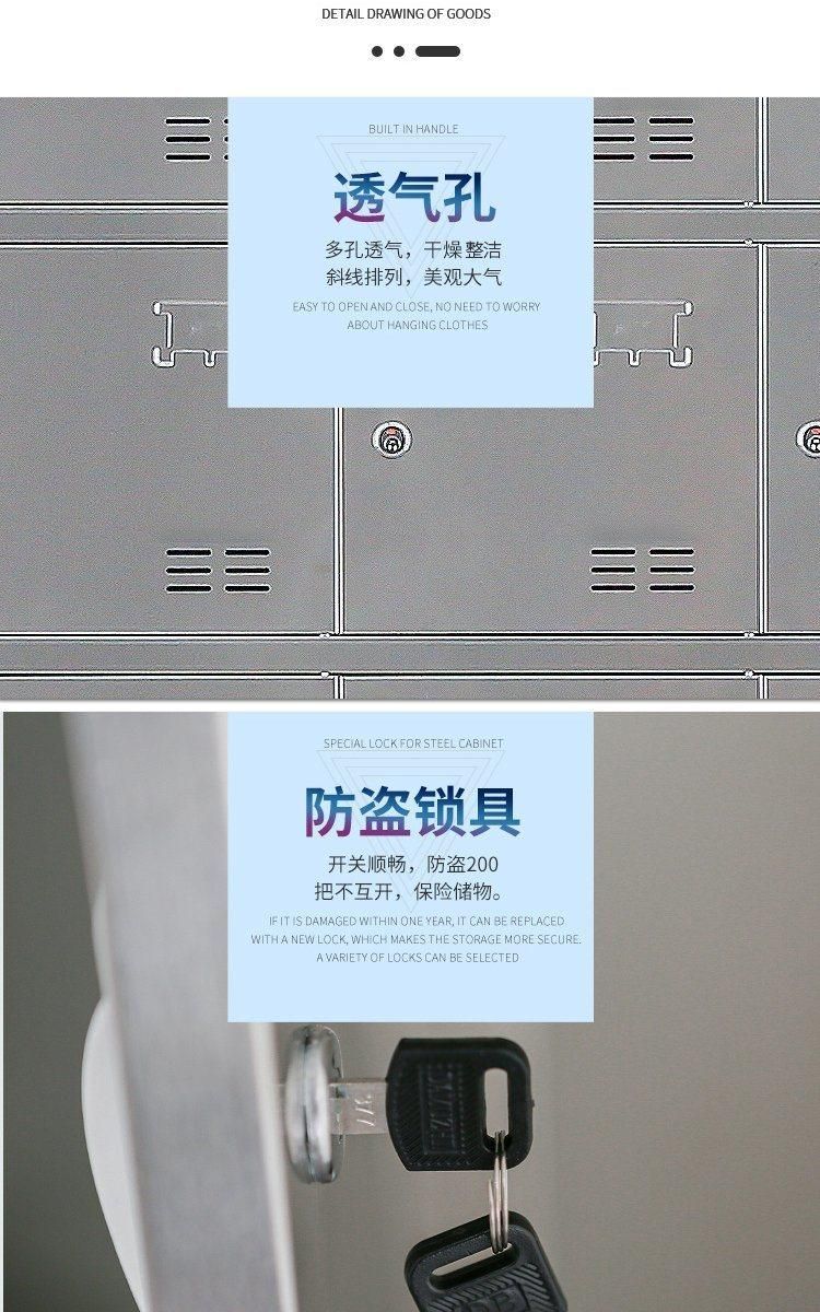 Quality Assurance Medical Furniture Instrument Stainless Steel Locker Storage Hospital Cabinet Without Door
