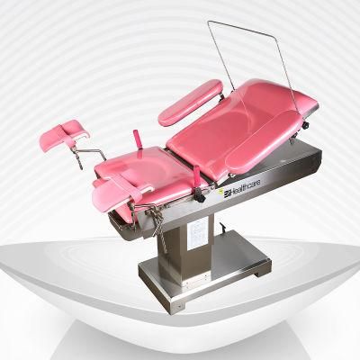 Multi-Functional Electric Hospital Delivery Bed/Obstetric Table/Motorized Gynecological Bed