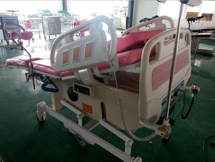 Hospital Medical Equipment Stainless Steel Delivery Table, Gynaecology Obstetric