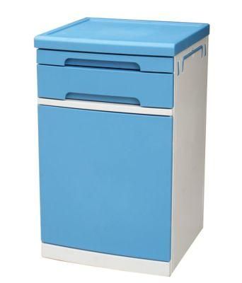 Hospital Furniture Night Stand ABS Plastic Bedside Locker Table Cabinet