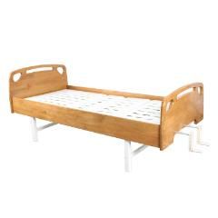 HS5002m Two Cranks Manual Wooden Home Care Rehabilitation Nursing Bed