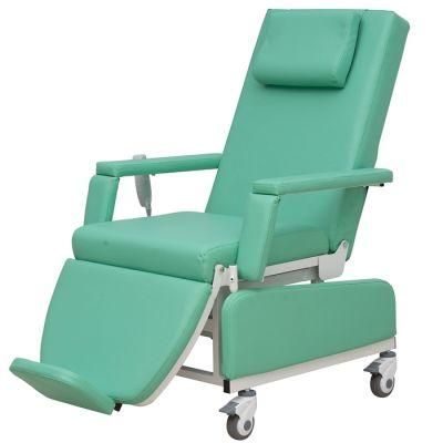 Low Price High Quality Adjustable 2 Motors Electric Blood Collection Chair with CPR