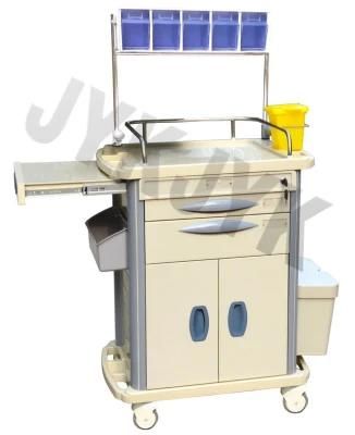 Medical ABS Medicine Trolley Jyk-C11c