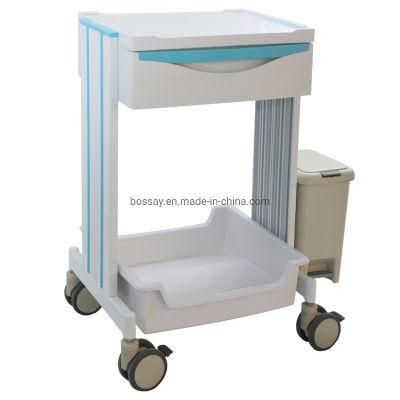 Hospital Medical Surgical Equipment Clinical Trolley Crash Cart