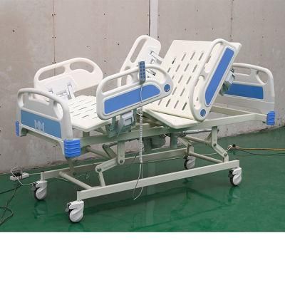 R01e Five 5-Function Electric Nursing Care Equipment Medical Furniture Clinic ICU Patient Hospital Bed