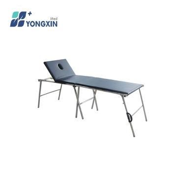 Yxz-003 Hospital Stainless Steel Foldable Examination Couch