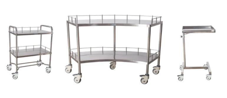 Kitchen Furniture Kitchen Trolley Stainless Steel Hospital Medical Trolley Nursing Trolley