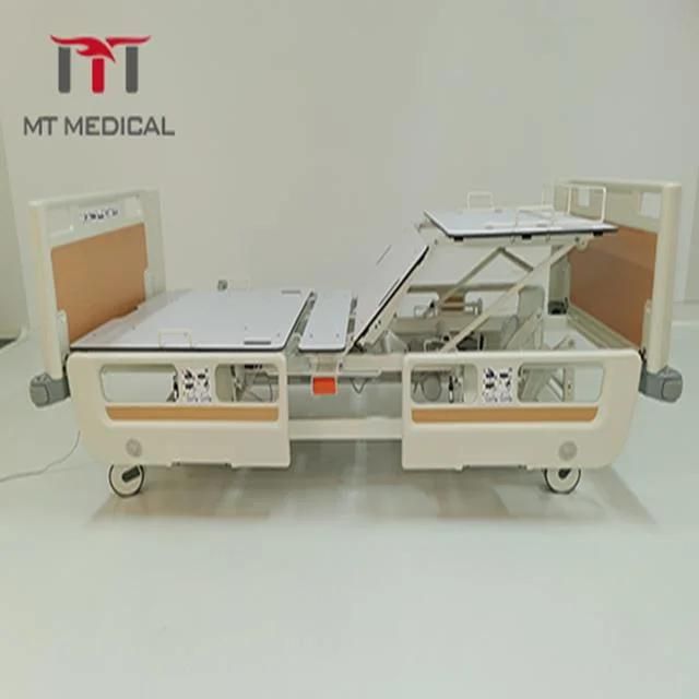 5-Function Good Price Luxury Electric Adjustable Patient Bed for ICU