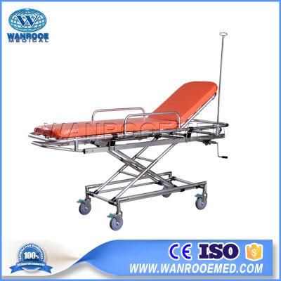 Ea-4bmri Medical Ambulance Emergency Patient Transport Non-Magnetic Trolley for MRI Dr CT Cr