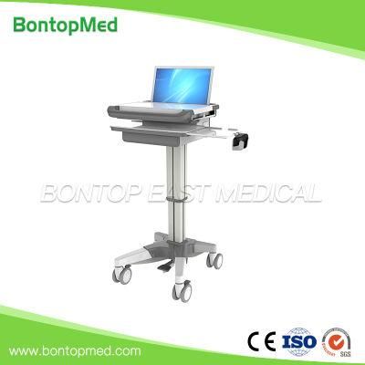 New Style Hospital Treatment Moving Laptop Trolley