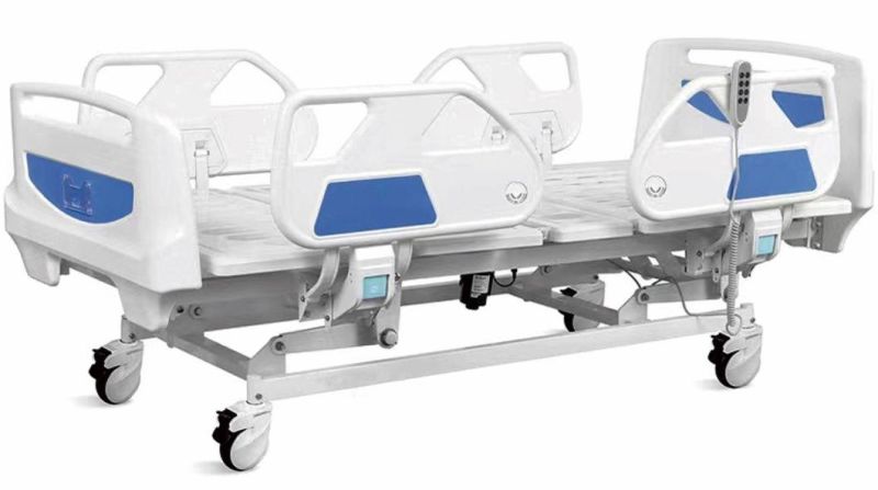 Medical 3 Functions Paralyzed Patient Electric ICU Simple Hospital Bed with Remote Control