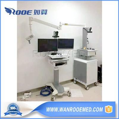 Bwt-005A Hospital Crash Teaching Computer Workstation Trolley Cart for Medical Operation Room