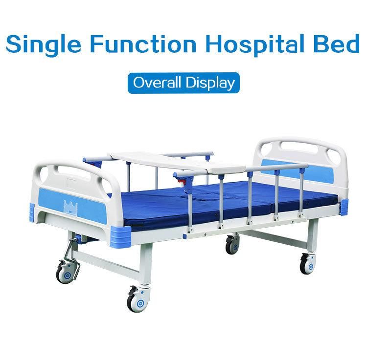 Metal Hospital Manual Bed with 1 Function for Patient Use