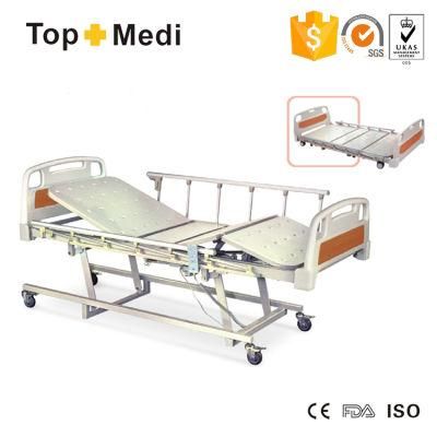 Electric 3 Functions Steel Homecare Hospital Bed with Two Cranks