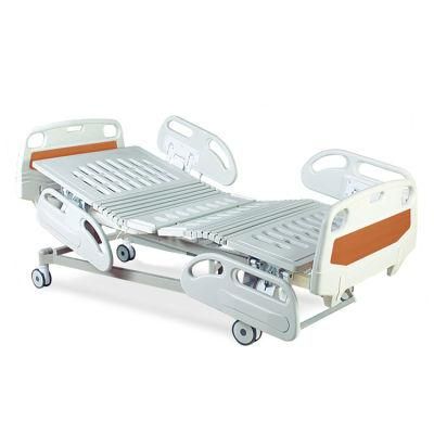 Electric 5 Functions Inclinable Hospital Steel Hospital Bed for Hospital