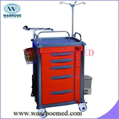 Crash Cart with Disposable Lock