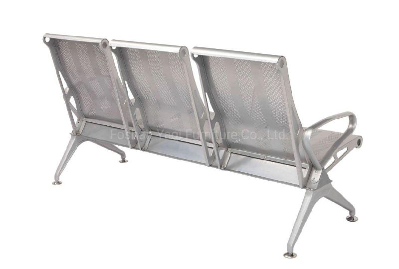 Hospital Metal Waiting Chair Airport Bench Chair Bank Seating (YA-J108)