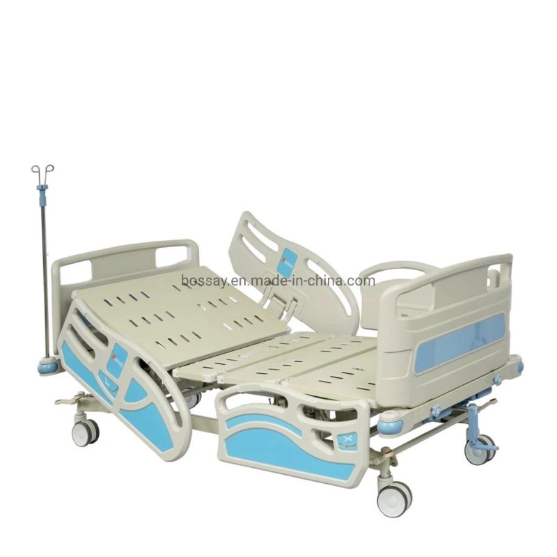 Modern Medical Furniture Three Functions Manual Hospital Bed