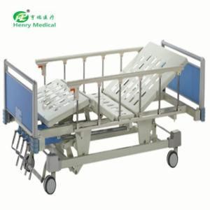 Hospital Equipment 4 Crank Manual Hospital Bed Adjustable Bed (HR-652)