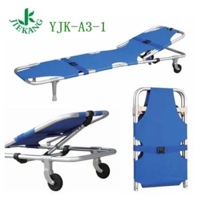 High Quality Aluminum Alloy Medical First Aid Emergency Foldable Stretcher