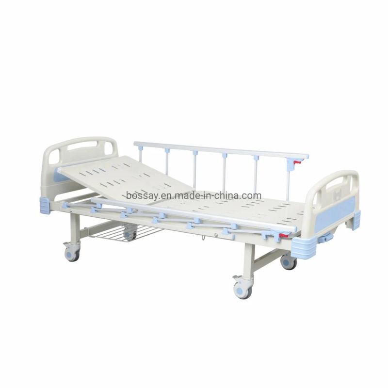 Hospital Furniture Manufacturers 2 Functions Two Cranks Manual Hospital Bed