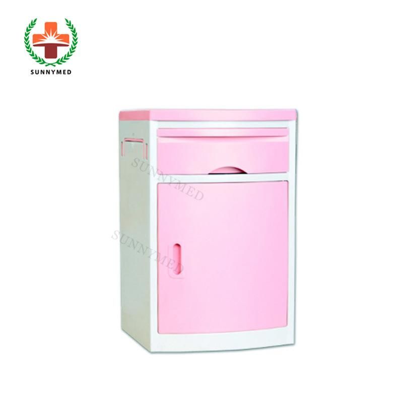 Sy-R074 Hospital Plastic Patient Bed Bedside Cabinet