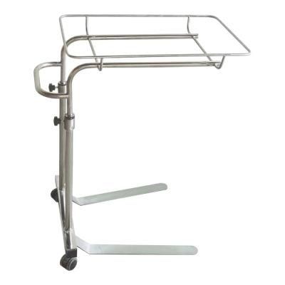 Mn-SUS002A Double Holder Instrument Treatment Instrument Trolley Doctor Trolley Mayo Trolley