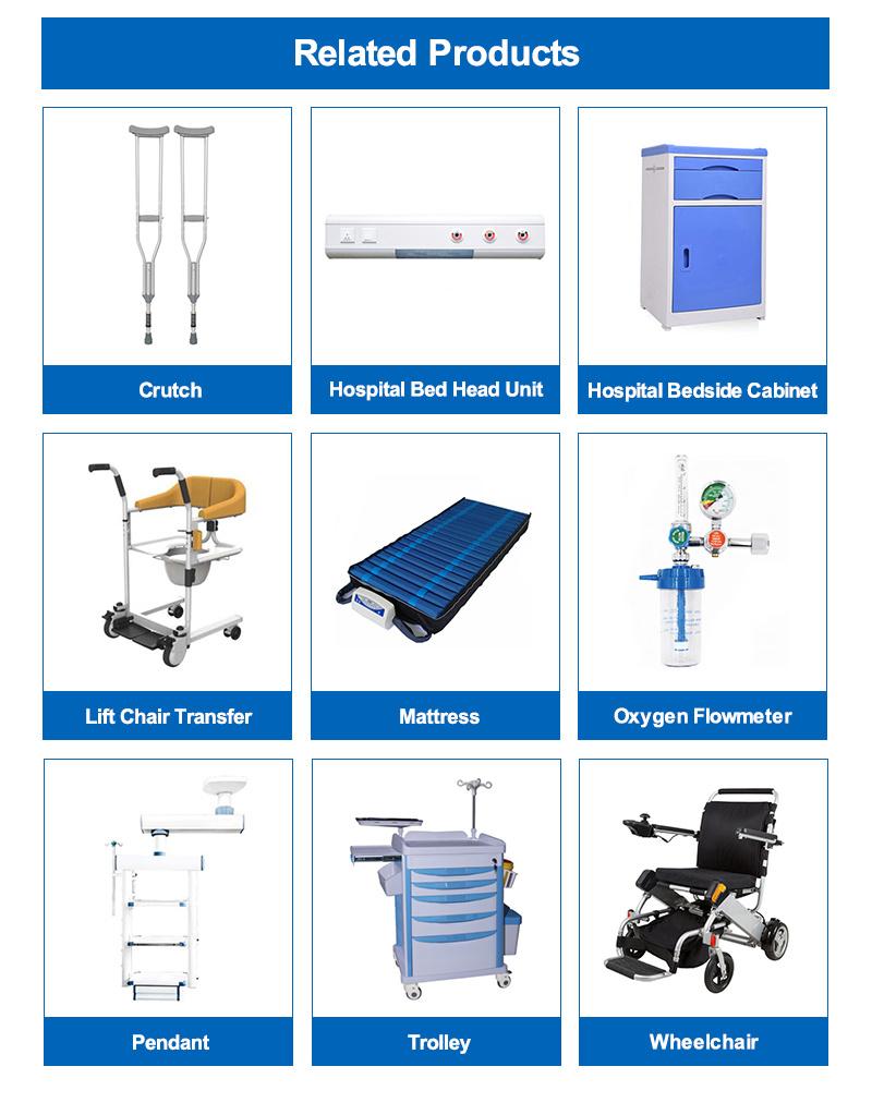 Hospital Equipment 3 Function Electric Care Bed