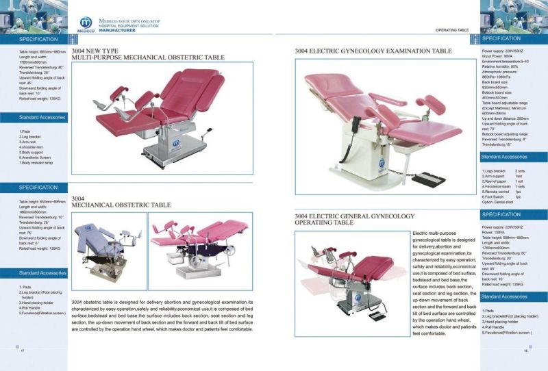 Hospital Delivery Bed Parturition Bed Electric Gynecological Surgical Table Obstetric Operating Bed