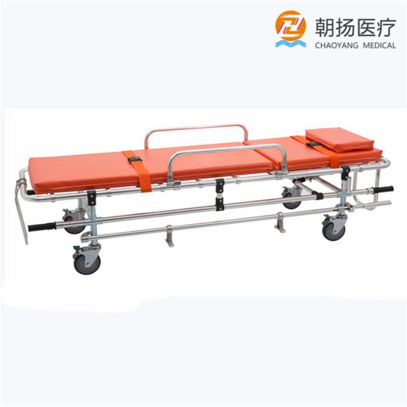 Adjustable First Aid ICU Ambulance Emergency Stretcher Loading Stretcher Price for Sale Cy-F608