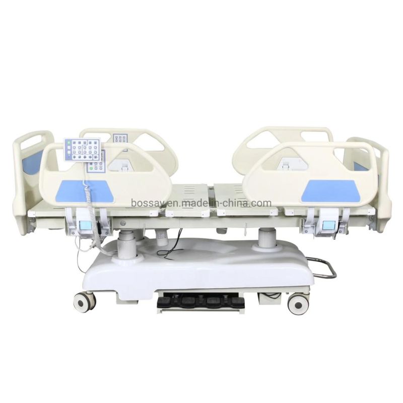 Multifunction Folding Medical Furniture Adjustable Electric ICU Nursing Hospital Bed