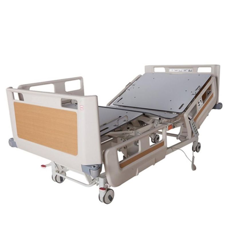 Factory Direct Supply 2 Cranks Manual Hospital Bed for Paralyzed Patients