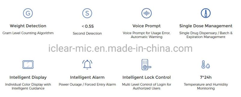 Hospital Smart Medicine Consumables Control Cabinets