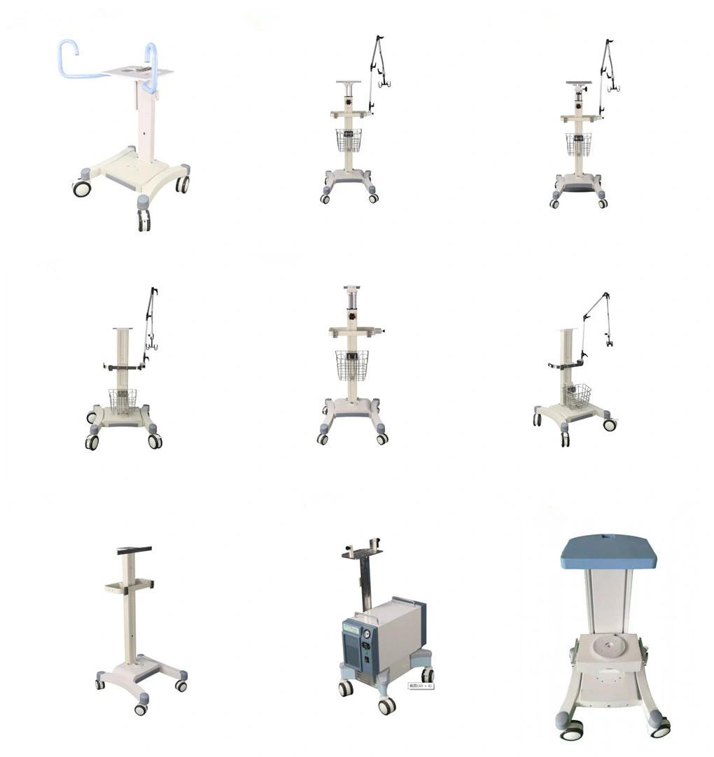 Veterinary Ustomized Size Rolling Stand ECG Trolley for Medical Device