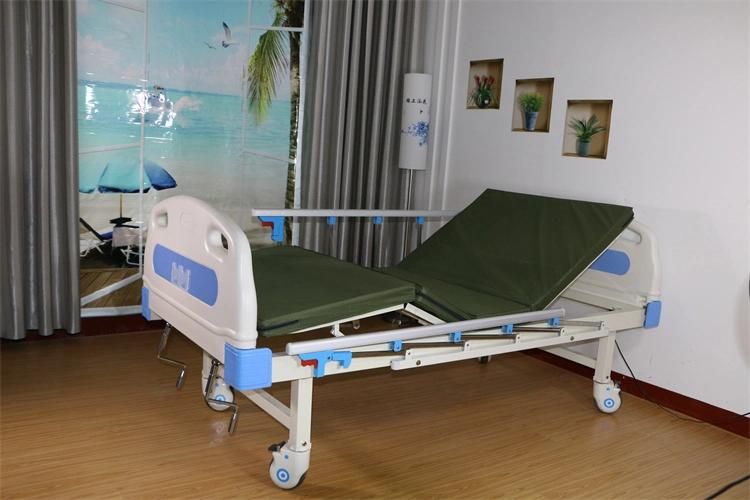 Factory Wholesale ABS Manual Double Shake Two-Function Nursing Bed