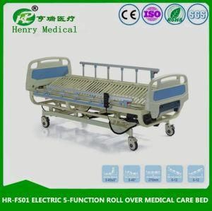 ISO&CE Approved Nursing Care Bed 5 Functions/Roll Over Hospital Care Bed (HR-FS01)