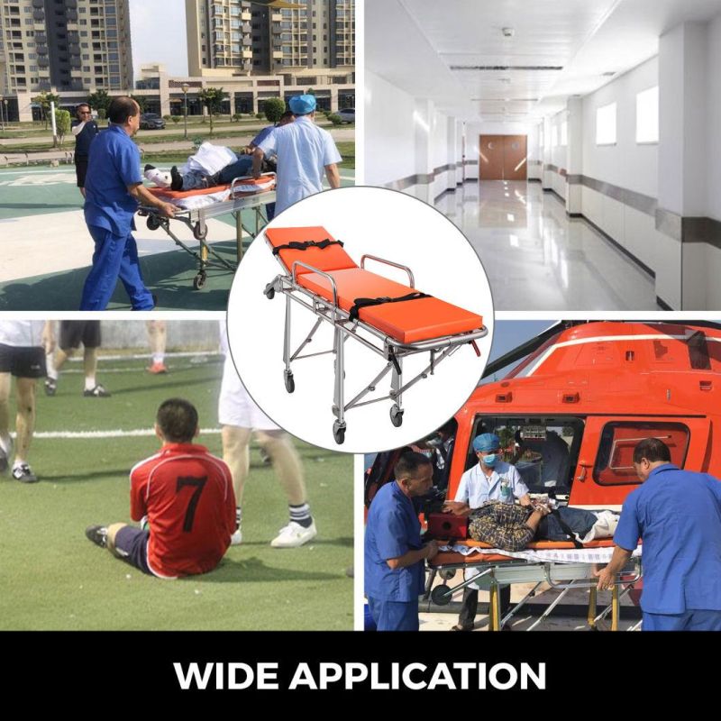 More Convenience and Safety for Transportation First Aid Ambulance Medical Stretcher