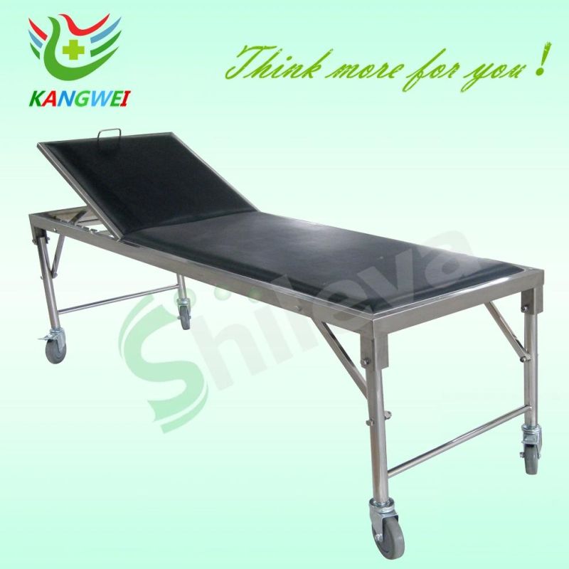Stainless Steel Hospital Exmination Bed Table Hospital Furniture (SLV-B4013S)
