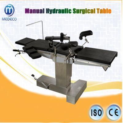 Medical Hydraulic Surgical Manual Table Hospital Ot Bed Operating Theatre Table