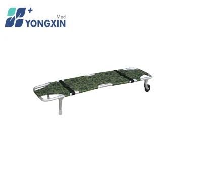 Yxz-D-B5 Medical Supply Aluminum Alloy Foldaway Stretcher