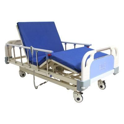 Three Functions Height Adjustable Nursing Home Care Patient Medical Electric Hospital Bed