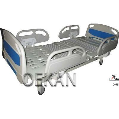 Oekan Hospital Use Furniture Hospital Multifunction Electric ICU Room Patient Bed Mobile Medical Folding Nursing Care Bed