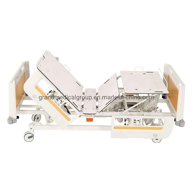 Electric Height Adjustable Four Function ICU Nursing Hospital Bed Medical Supply for Patient