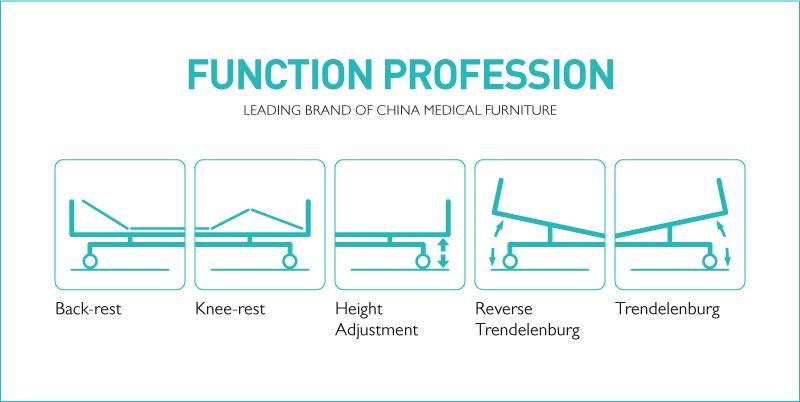 H8K8y FDA Factory Durable ICU Bed