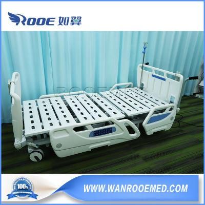 Bae521ec Electric Folding Five-Function Weighable Hospital Bed for ICU Patients
