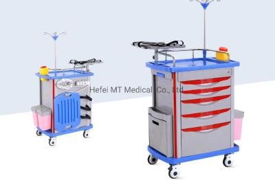 ABS Medical Anesthesia Vehicle Trolley Cart for Hospital