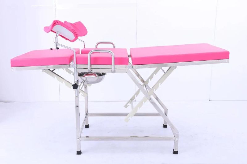 Stainless Steel Gynecological Examination Bed Jyk-B7205