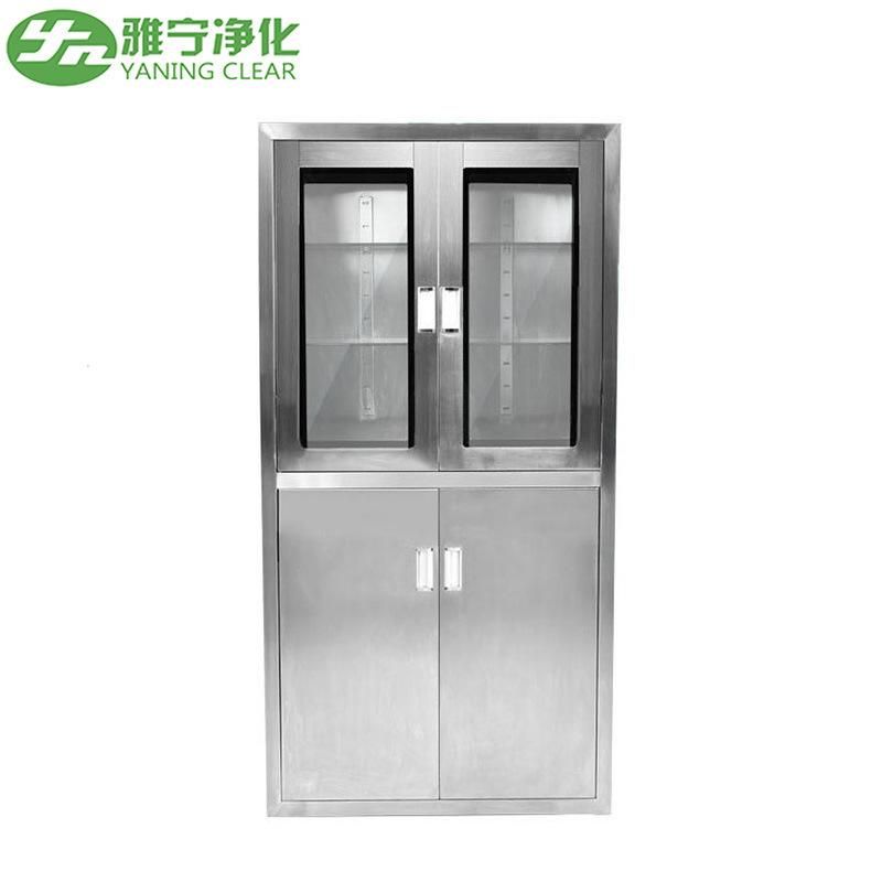 Yaning Stainless Steel Medical Cabinet for Hospital