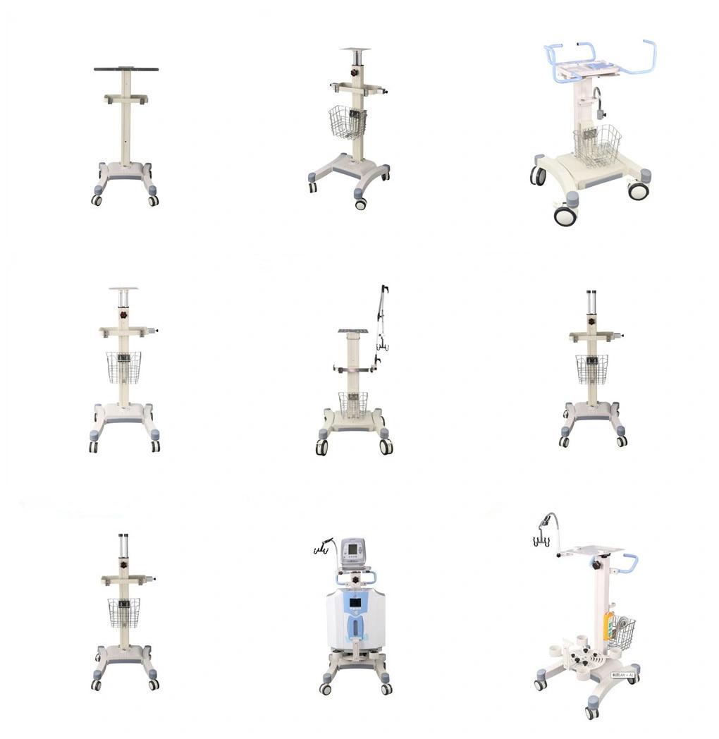 OEM Medical Equipment Trolley Endoscope Delivery Cart Hospital Mobil Solution