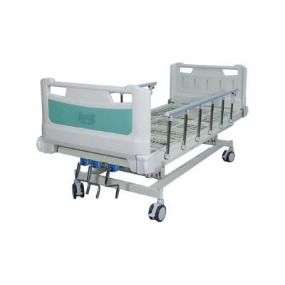 N03 3 Crank Hospital Manual Medical Nursing Patient Bed with Certificate